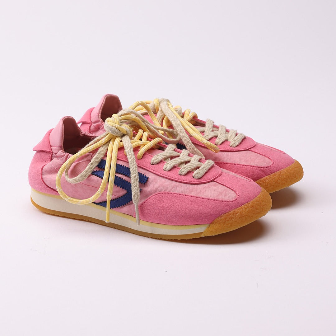 Sneakers Puraai Macaron Rose/Jaune | Podiums Nancy