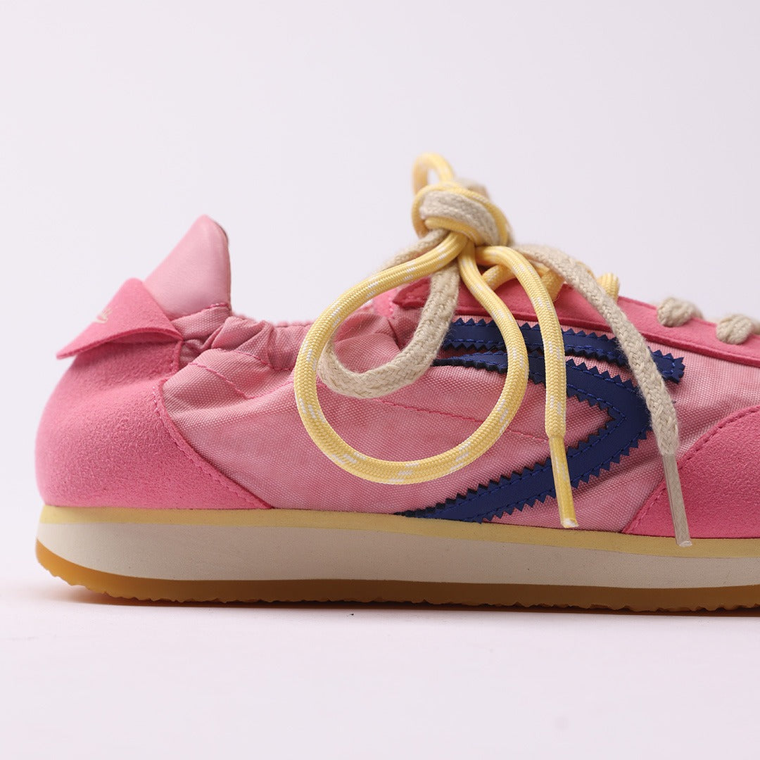 Sneakers Puraai Macaron Rose/Jaune | Podiums Nancy