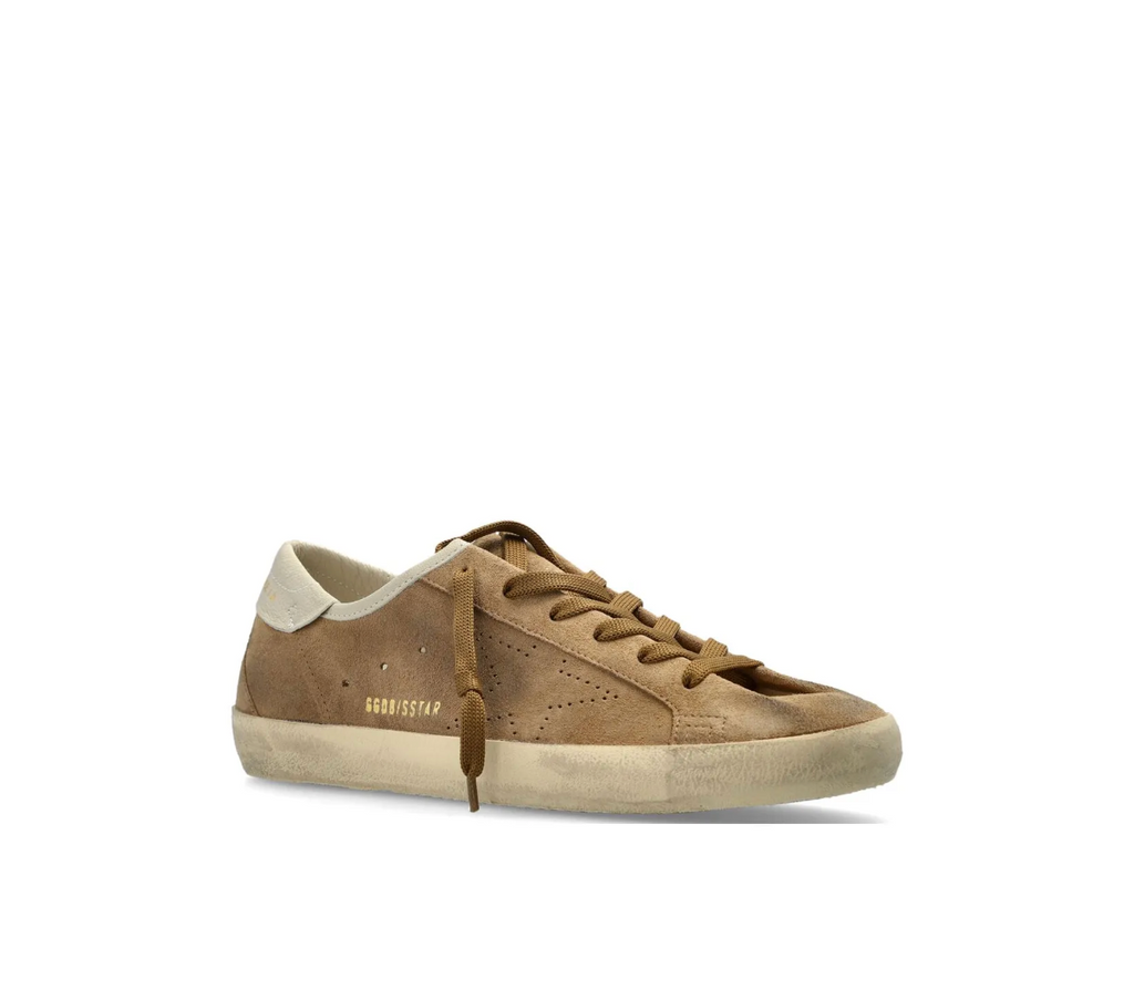 Sneakers Golden Goose Super Star Suede Tabacco Cream