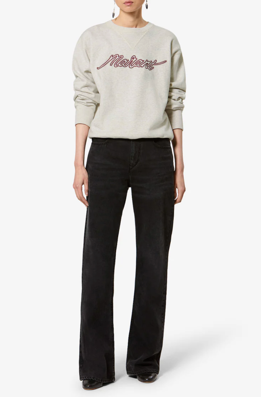 Sweat Marant Étoile Rise Ecru