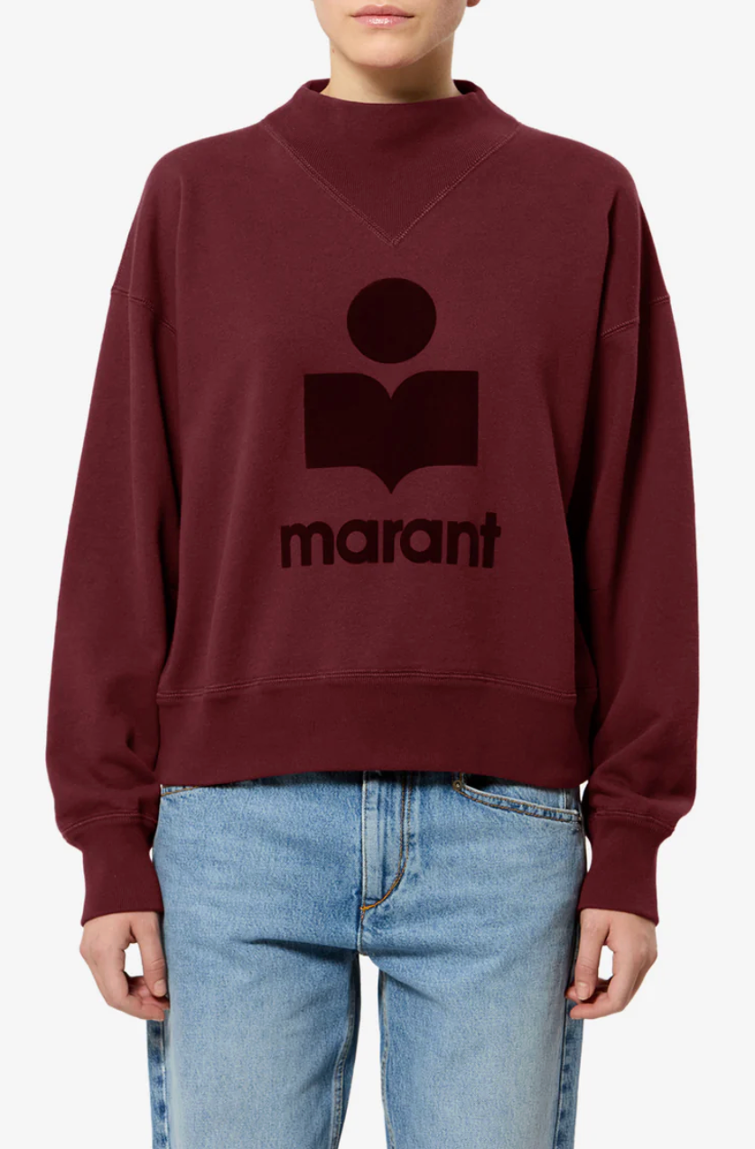 Sweat Isabel Marant Moby Burgundy