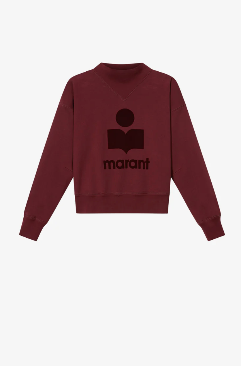 Sweat Isabel Marant Moby Burgundy