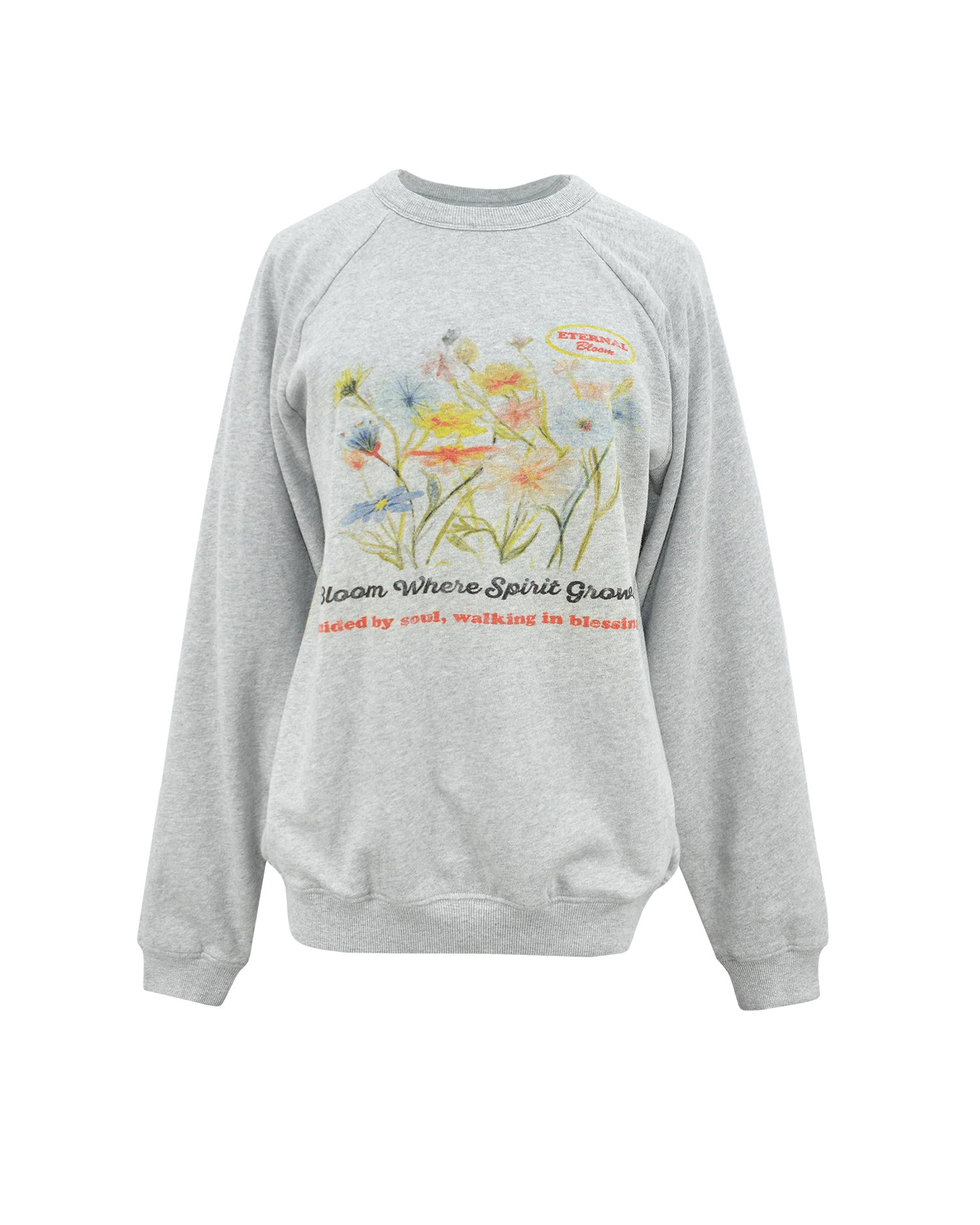 Sweat-Shirt Monoki Eternal Bloom Gris