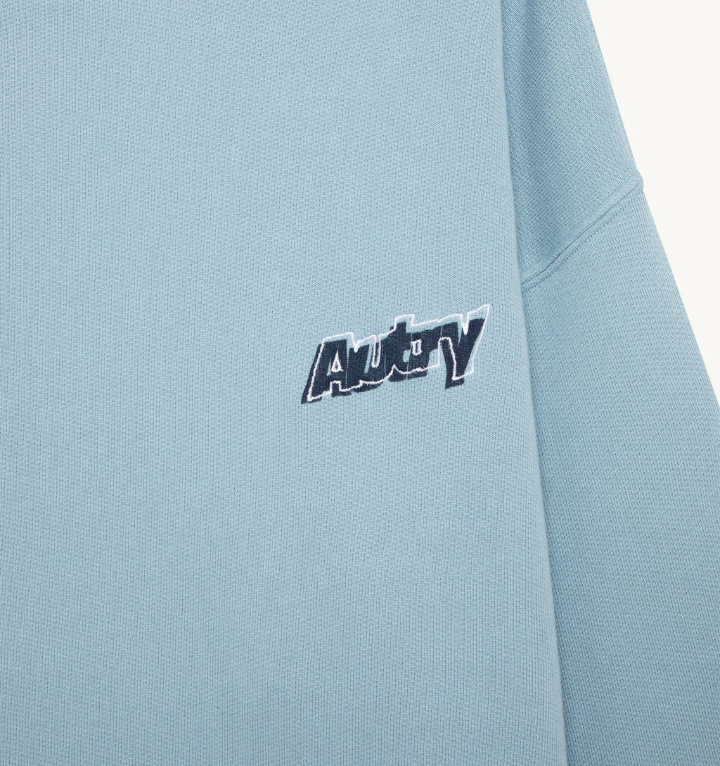 Sweat Autry Double Logo Chalcedony 035C | Podiums Nancy