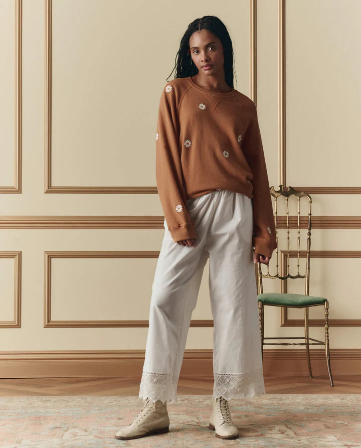 Sweatshirt TheGreat. Slouch Suntan | Podiums Nancy