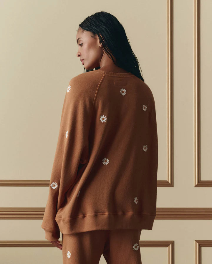 Sweatshirt TheGreat. Slouch Suntan | Podiums Nancy