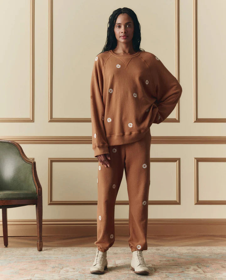 Sweatshirt TheGreat. Slouch Suntan | Podiums Nancy