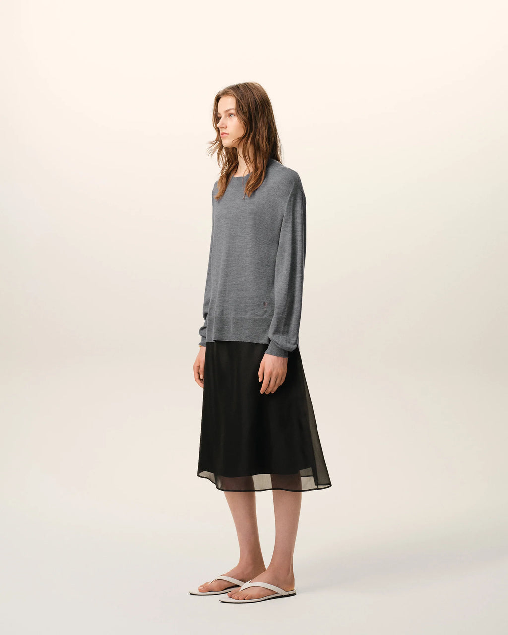 Sweat Ami Paris Crewneck Carbone | Podiums Nancy