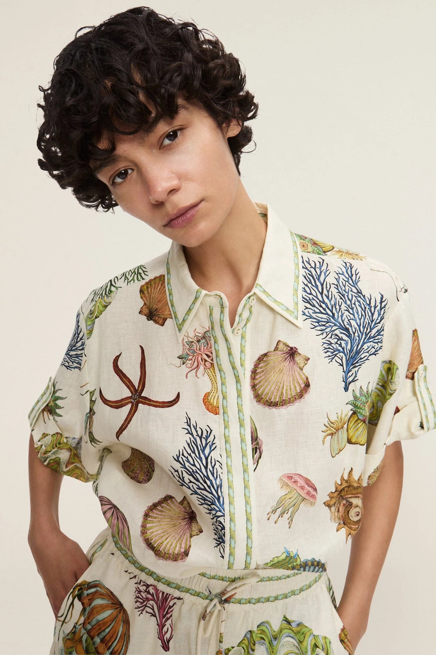 T-shirt Alémais Sea Cream | Podiums Nancy