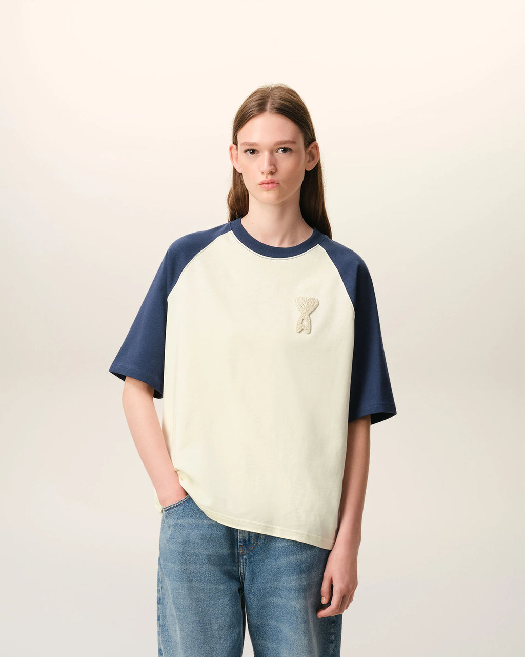 T-shirt Ami Paris Boxy Encre | Podiums Nancy