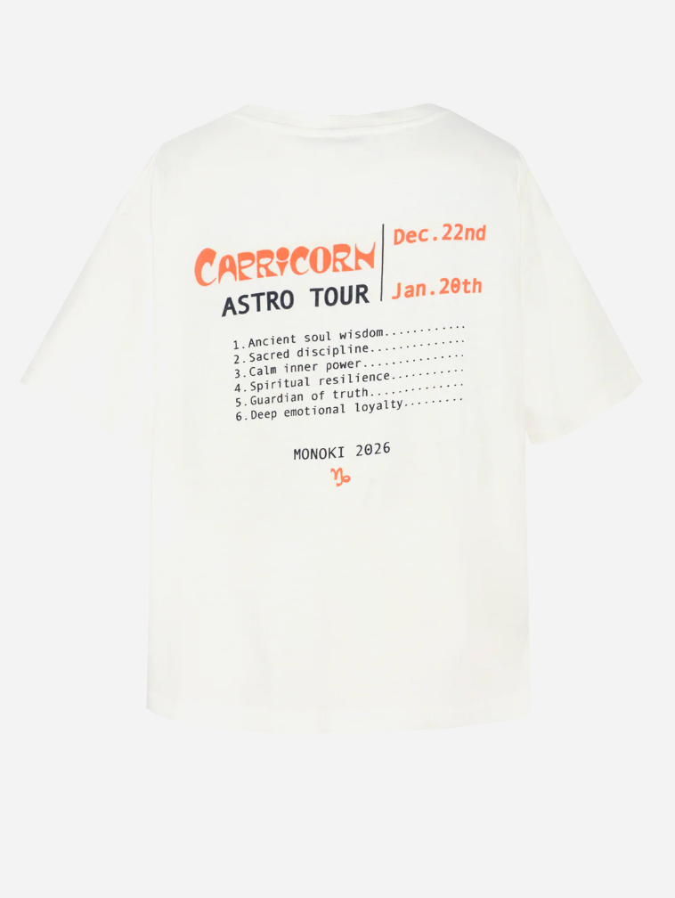 T-Shirt Monoki Astro Capricorne 2026 | Podiums Nancy