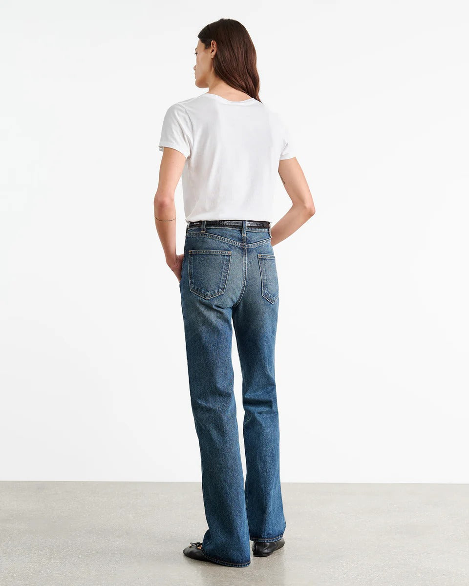 T-shirt Nili Lotan Carol Vneck Blanc | Podiums Nancy