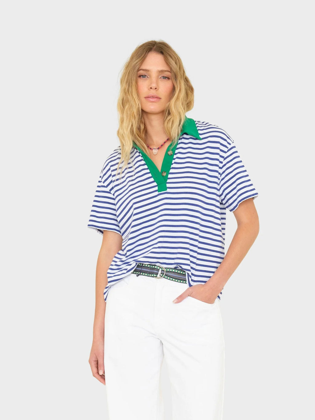 T-shirt Xirena Kellie Note Bleu | Podiums Nancy