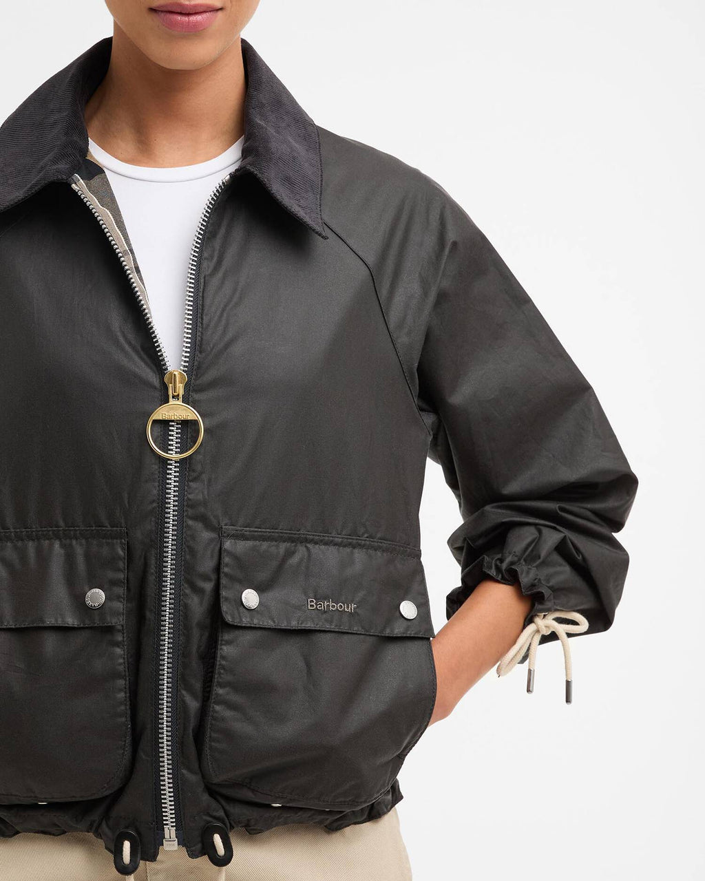 Veste Barbour Marron Wax - PODIUMS NANCY