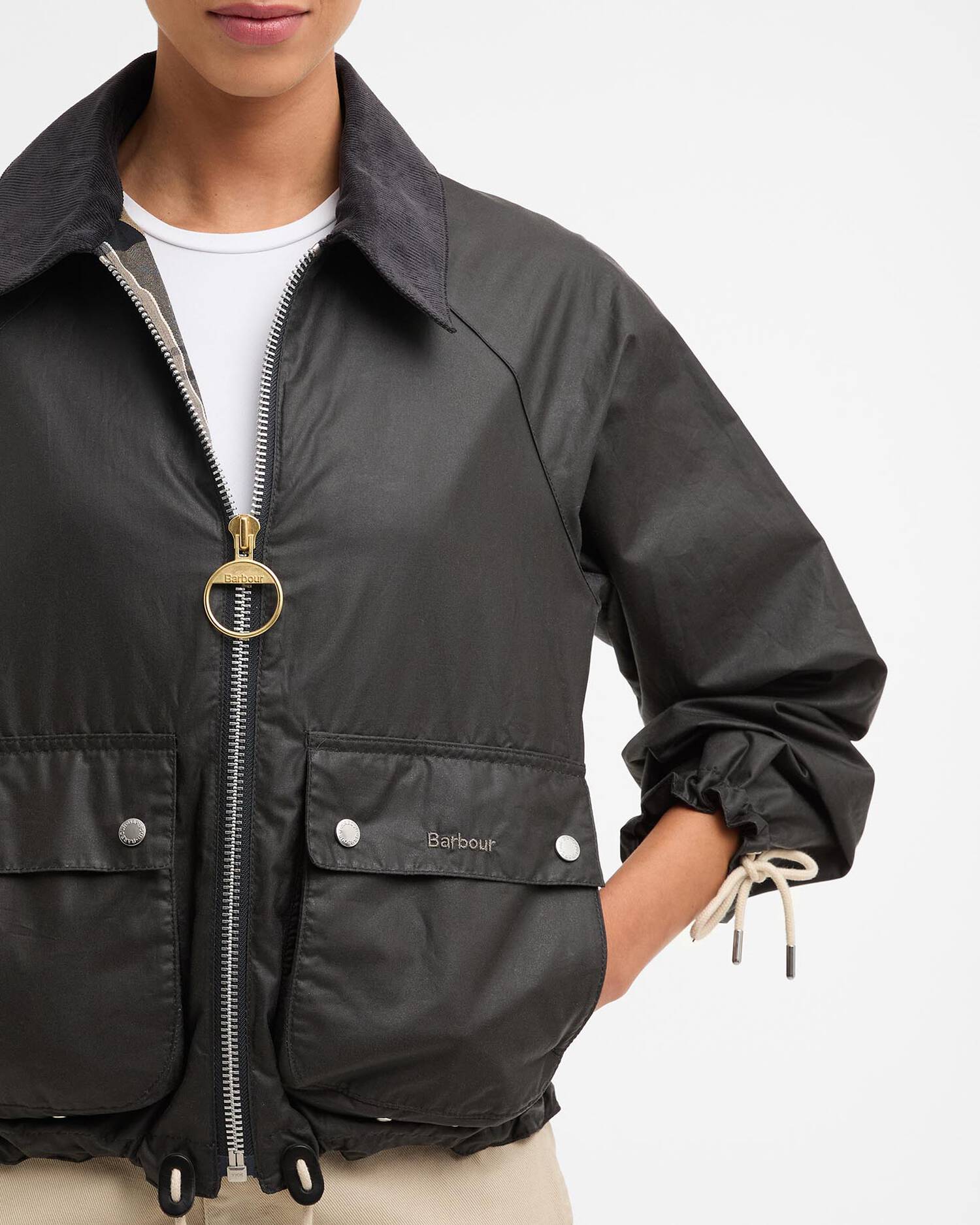 Veste Barbour Marron Wax - PODIUMS NANCY