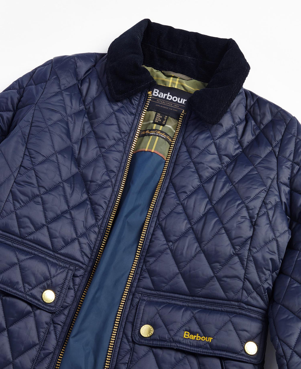 Veste Barbour Beadnell Fitted Navy | Podiums Nancy