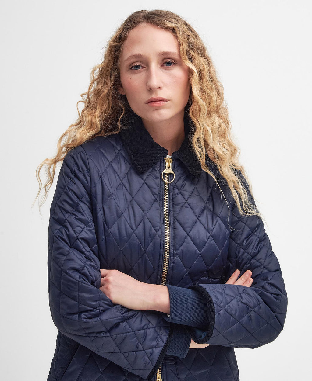 Veste Barbour Beadnell Fitted Navy | Podiums Nancy