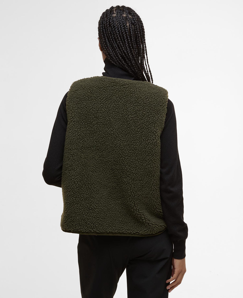 Gilet Barbour Luciana Fleece Olive | Podiums Nancy