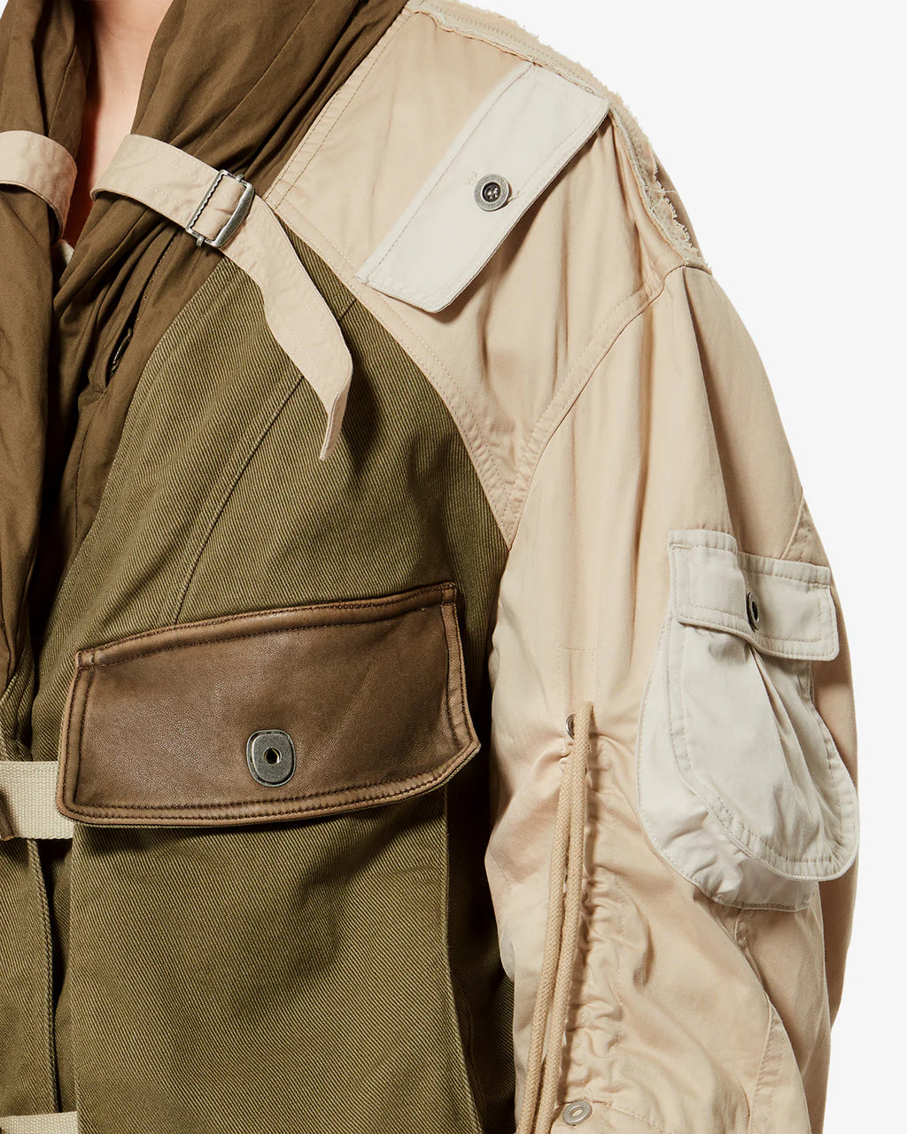 Veste Isabel Marant Julissa Kaki | Podiums Nancy