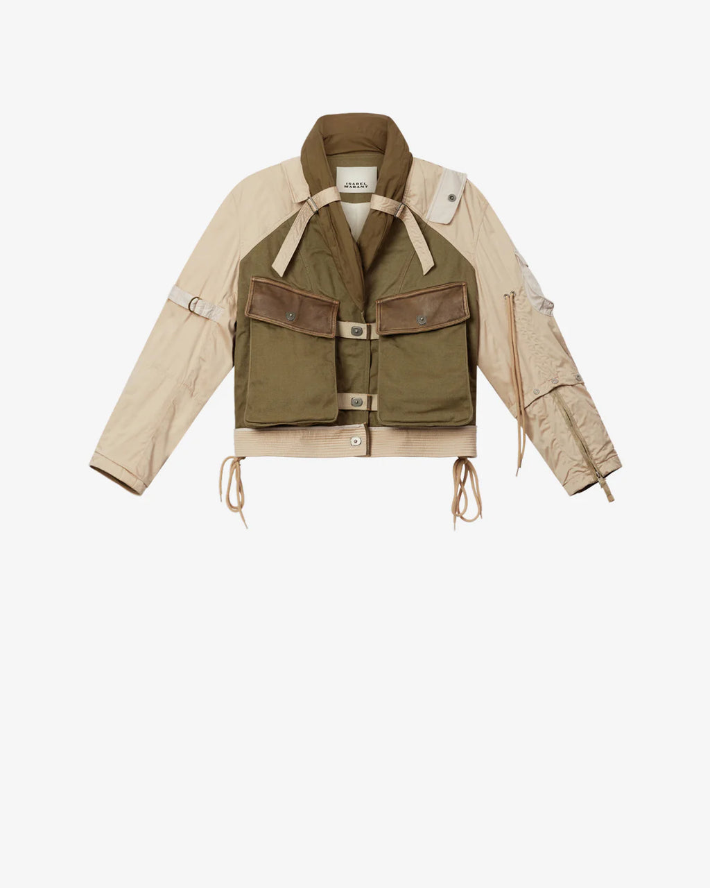 Veste Isabel Marant Julissa Kaki | Podiums Nancy