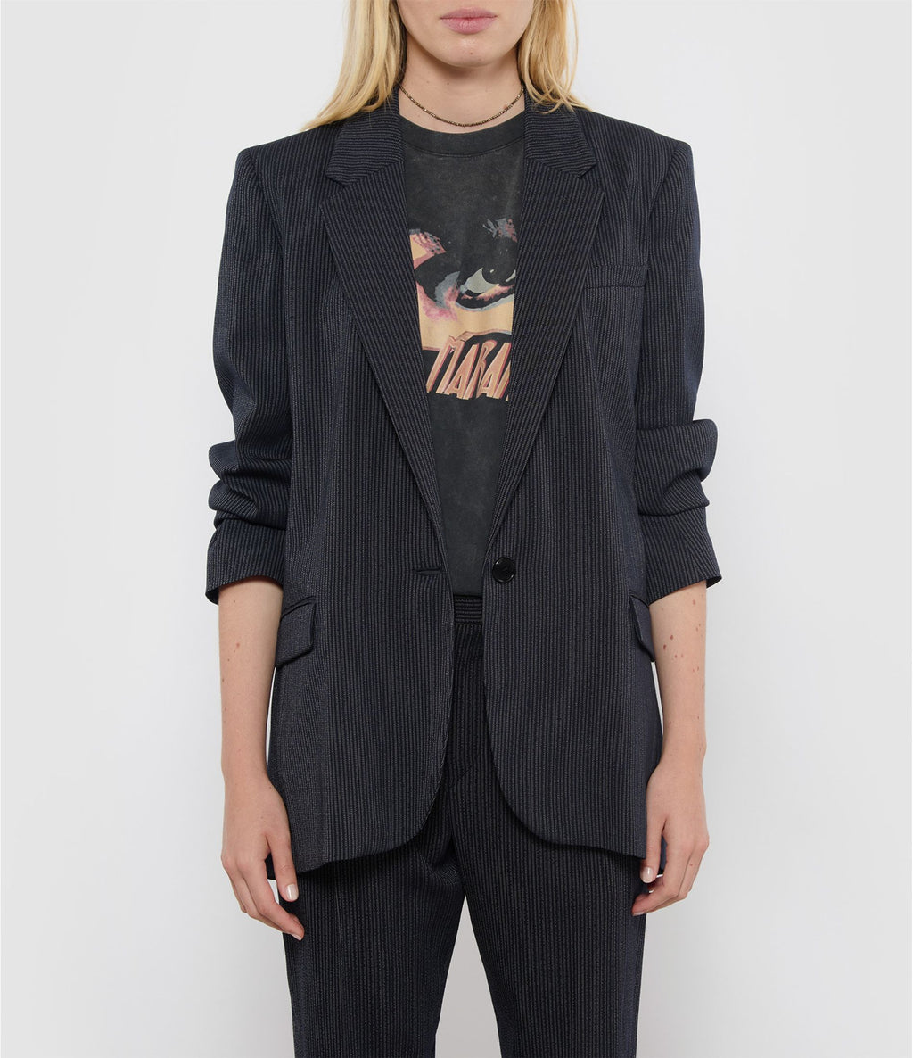 Veste Isabel Marant Omelia Noire | Podiums Nancy