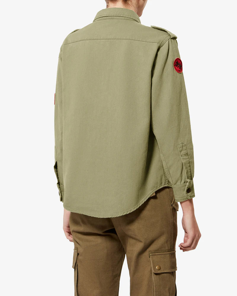 Chemise Isabel Marant Umberta Khaki | Podiums Nancy