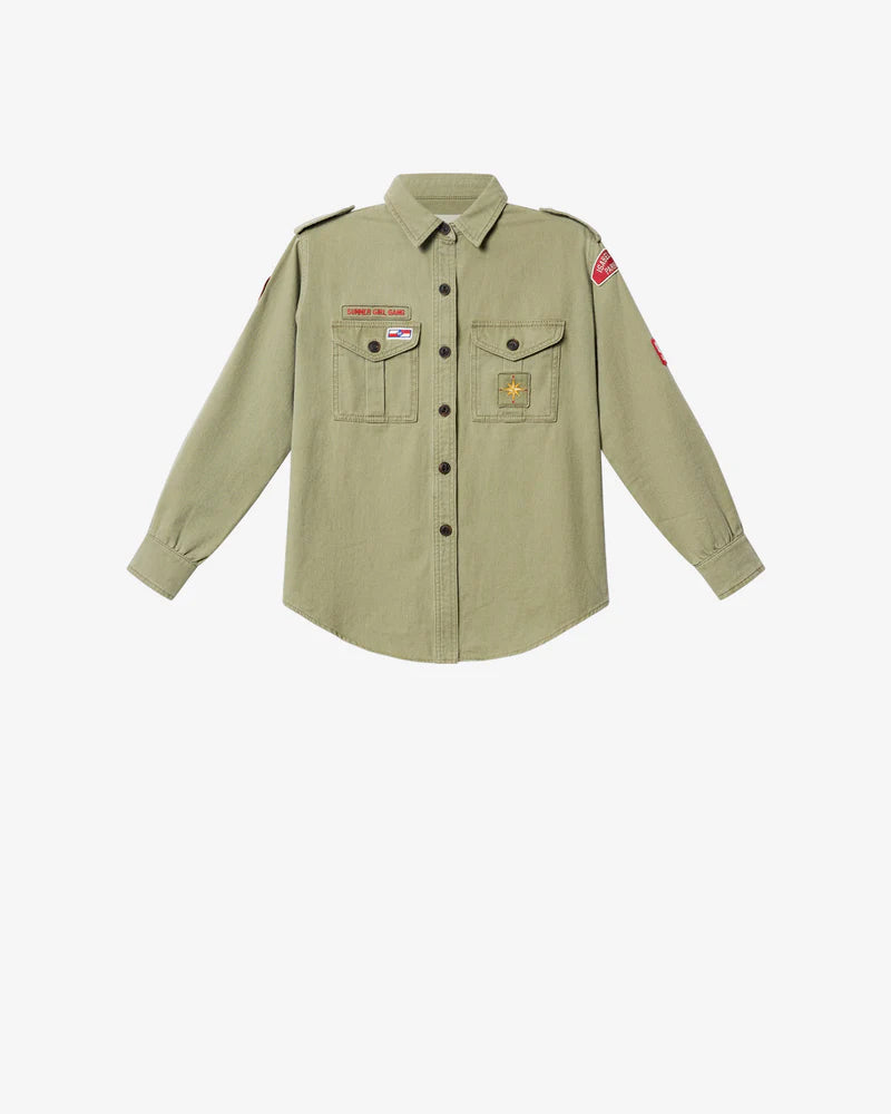 Chemise Isabel Marant Umberta Khaki | Podiums Nancy