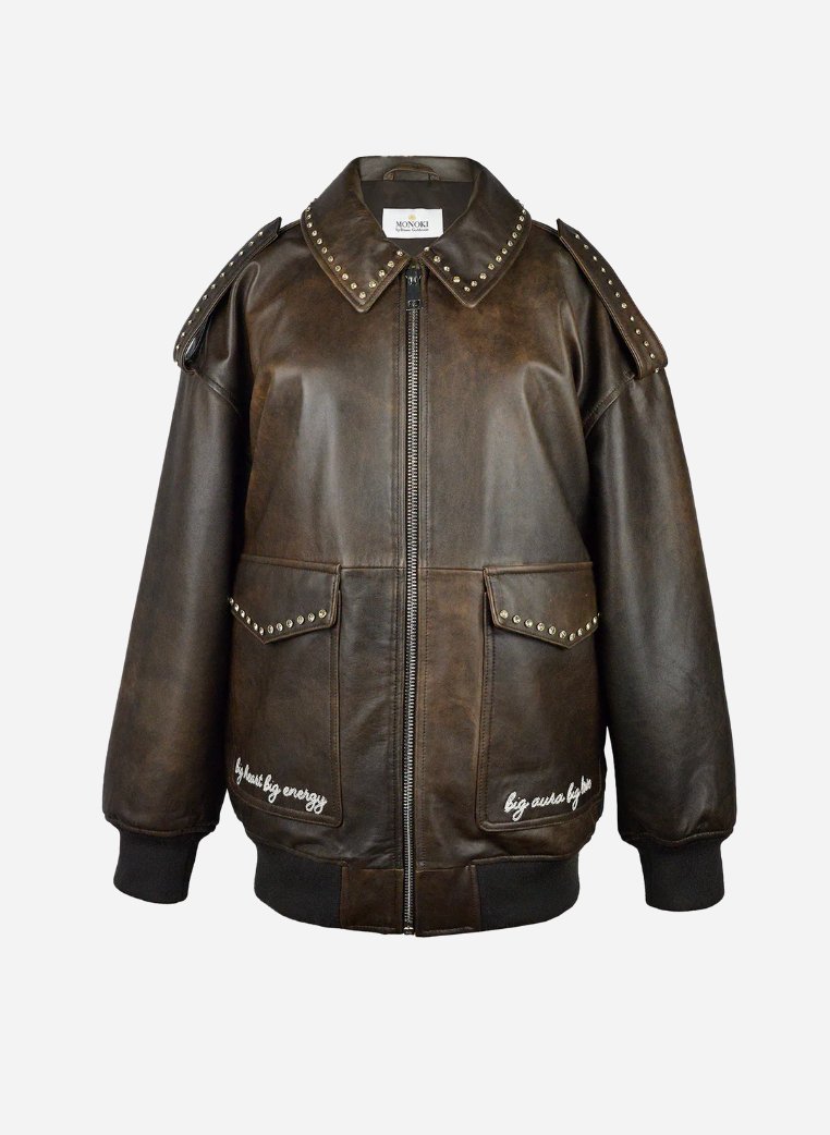 Veste Monoki Flight Dark Brown | Podiums Nancy