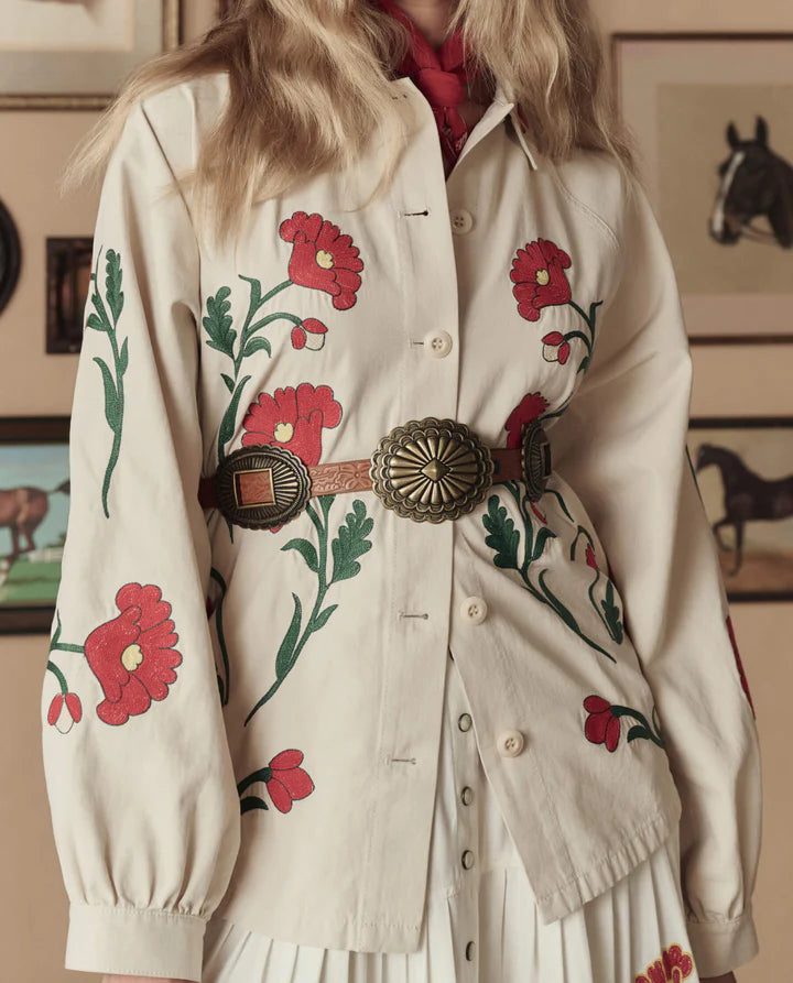 Veste TheGreat. Western Commodore Cream | Podiums Nancy