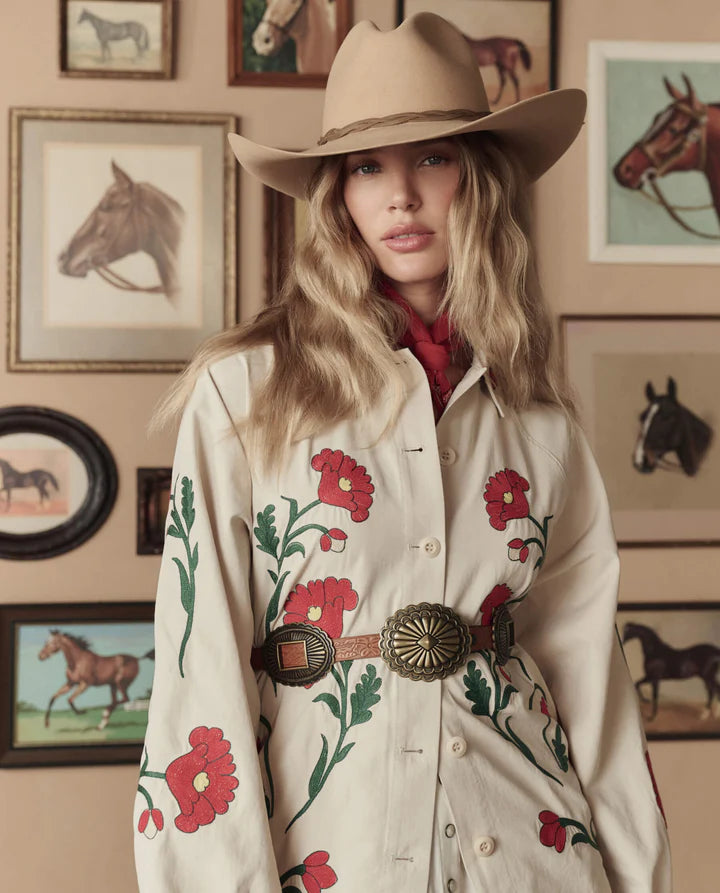 Veste TheGreat. Western Commodore Cream | Podiums Nancy