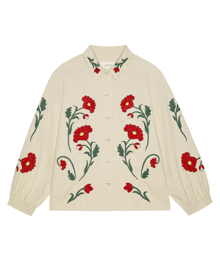 Veste TheGreat. Western Commodore Cream | Podiums Nancy