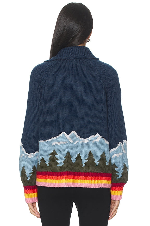 Pull The Great vista full zip sweater