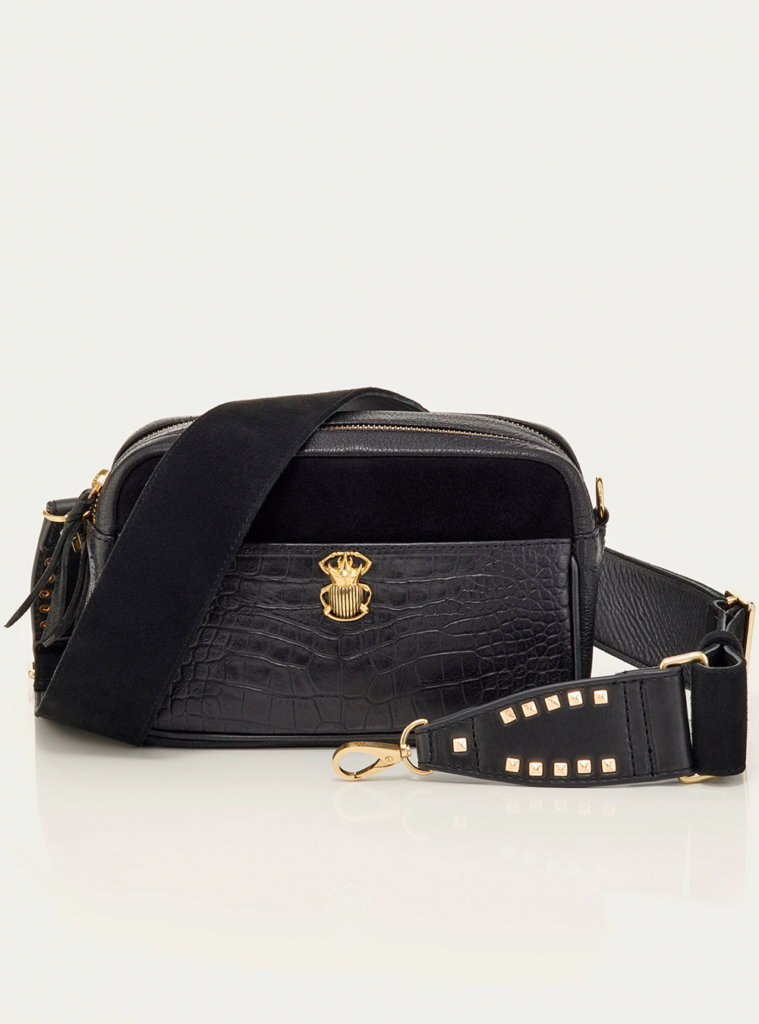 SAC LILY CROCO NOIR