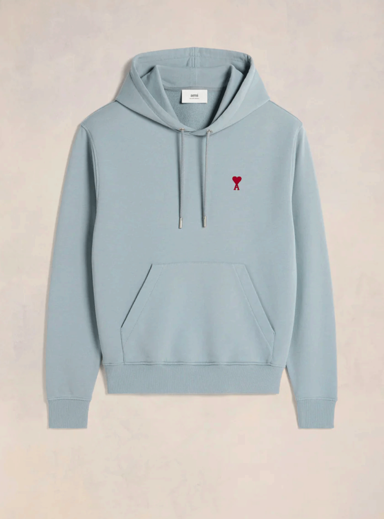 HOODIE ADC ROUGE BLEU ARGILE