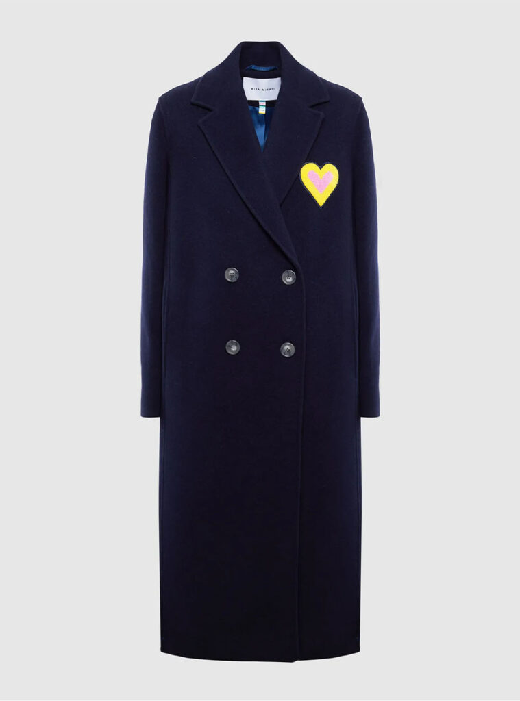 MANTEAU LAINE SENCHA NAVY