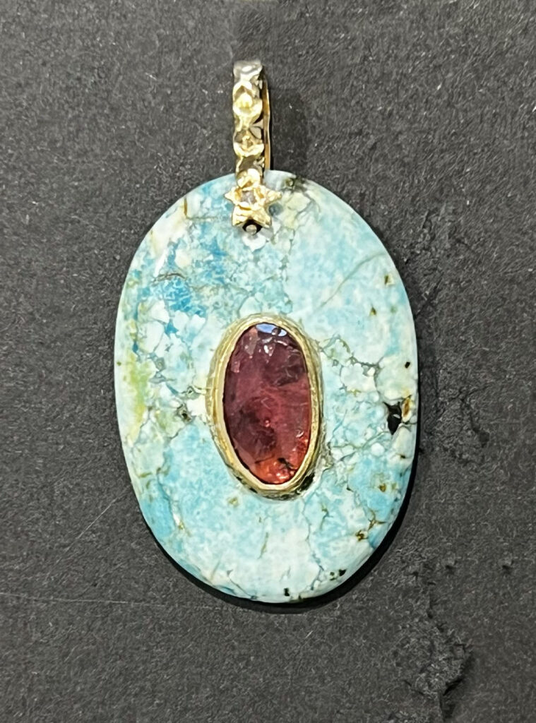 CHARM TURQUOISE TOURMALINE