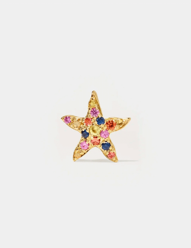 BOUCLE ÉTOILE DE MER RAINBOW