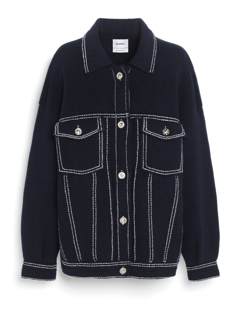 VESTE OVERSIZED NAVY