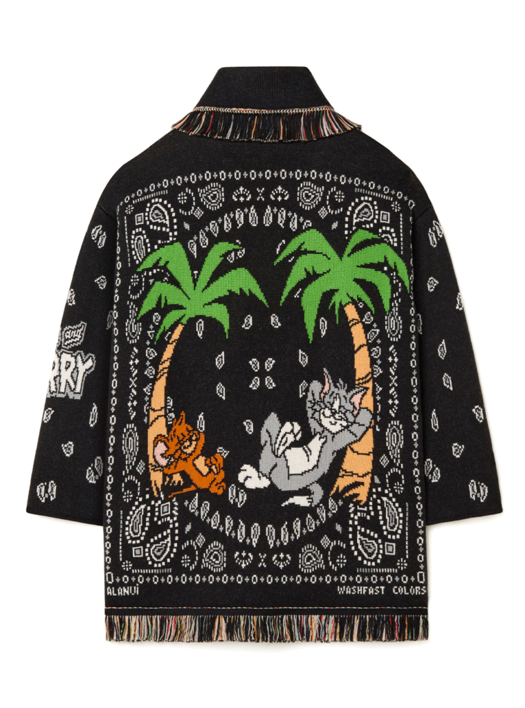 TOM & JERRY BANDANA CARDIGAN