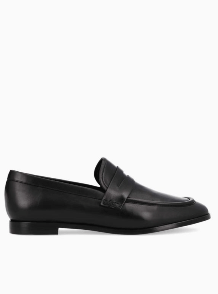 MOCASSINS ANAIS - Veau lisse/Noir