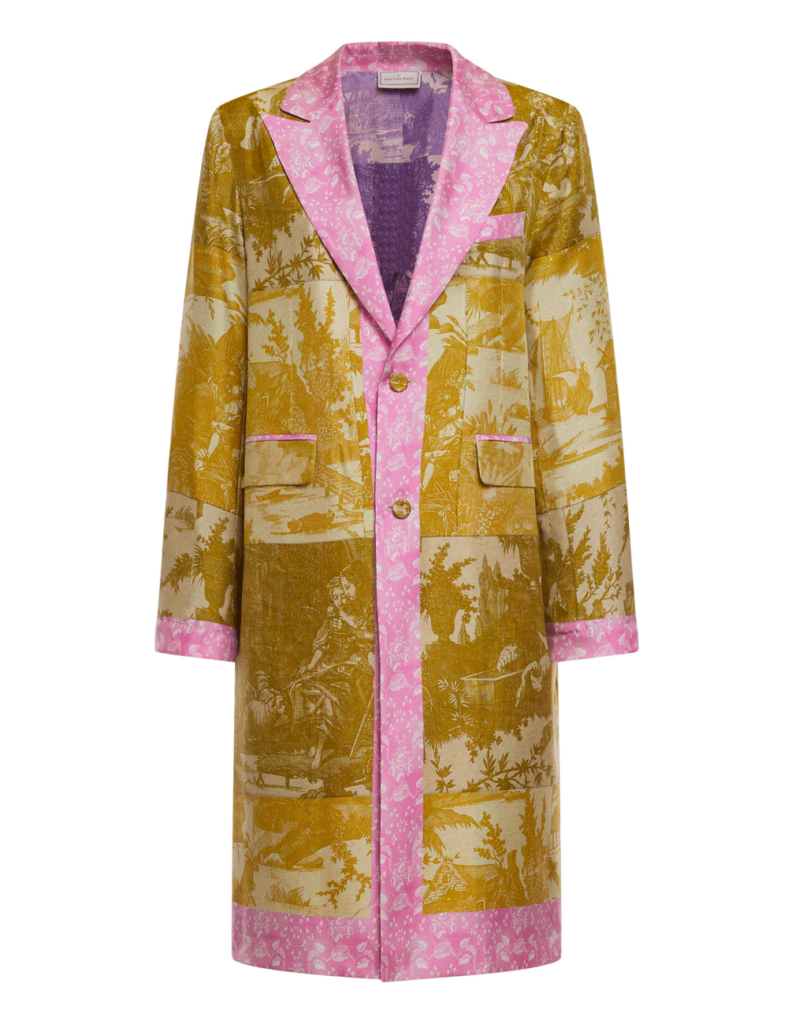 MANTEAU EN SOIE ALOE